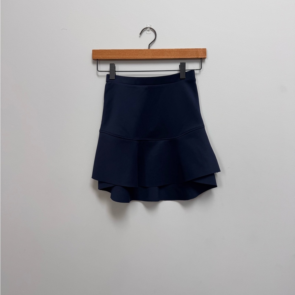 Ella Moss Girls Navy Blue Ruffle Tiered Mini Skirt Age 12 NWT